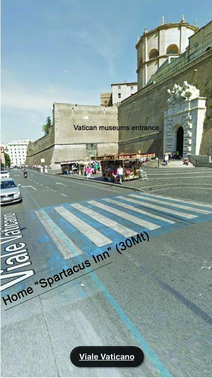 Spartacus Inn Apartment Rom Exterior foto